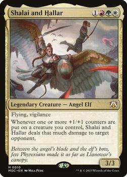 2023 Magic: The Gathering March of the Machine - Commander Decks #0010 Shalai and Hallar Front