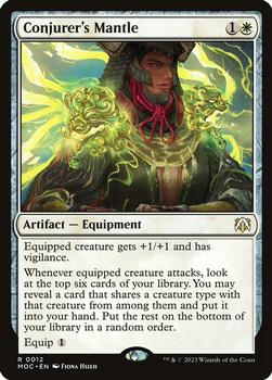 2023 Magic: The Gathering March of the Machine - Commander Decks #0012 Conjurer's Mantle Front