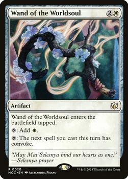 2023 Magic: The Gathering March of the Machine - Commander Decks #0020 Wand of the Worldsoul Front