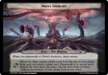 2023 Magic: The Gathering March of the Machine - Commander Decks #0060 Norn's Seedcore Front