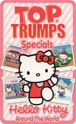 2011 Top Trumps Specials Hello Kitty Around The World #NNO San Francisco Back