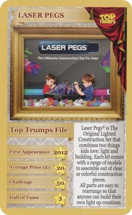 2015 Top Trumps Toytopia #NNO Laser Pegs Front