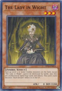 2020 Yu-Gi-Oh! OTS Tournament Pack 13 English #OP13-EN014 The Lady in Wight Front