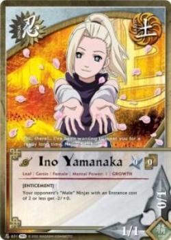 2010 Naruto Series Tournament Pack 1 #TP1N-631b Ino Yamanaka Front