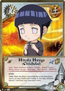2010 Naruto Series Tournament Pack 1 #TP1N-865 Hinata Hyuga (Childhood) Front
