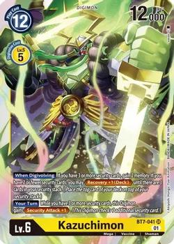 2022 Digimon Next Adventure #BT7-041 Kazuchimon Front