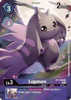 2022 Digimon Next Adventure #BT7-068 Lopmon Front