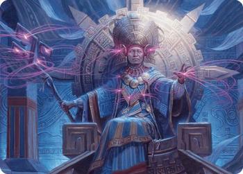 2023 Magic: The Gathering The Lost Caverns of Ixalan - Art Series #8/81 Akal Pakal, First Among Equals Front