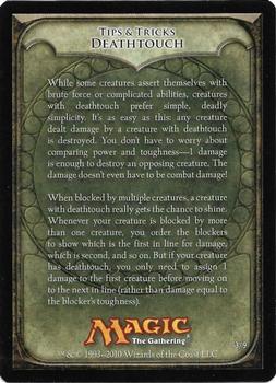 2010 Magic the Gathering 2011 Core Set - Tips& Tricks #3/9 Deathtouch Front