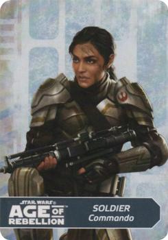 2014 Fantasy Flight Games Star Wars Age of Rebellion Specialization Deck Soldier Commando #7/20 Physical Training Back