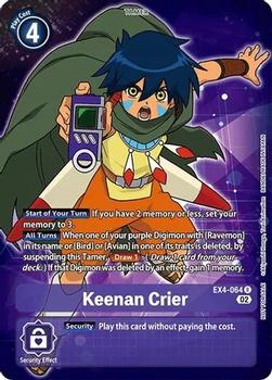 2023 Digimon Alternative Being - Box Promotion Pack #EX04-064 Keenan Crier Front