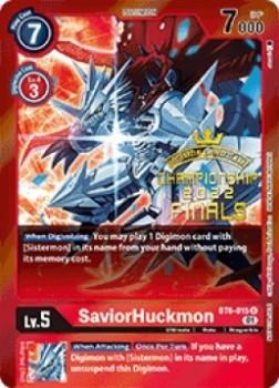 2023 Digimon Final Championships 2022 #BT6-015 SaviorHuckmon Front