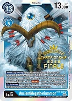 2023 Digimon Final Championships 2022 #BT7-030 AncientMegatheriummon Front