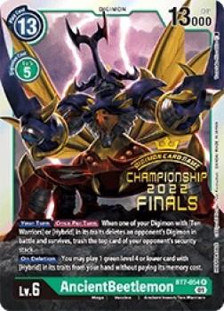2023 Digimon Final Championships 2022 #BT7-054 AncientBeetlemon Front