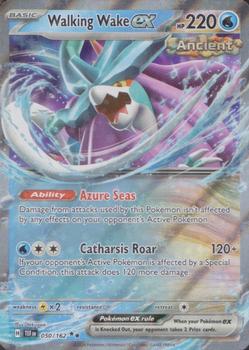 2024 Pokemon Scarlet & Violet Temporal Forces #050/162 Walking Wake ex Front