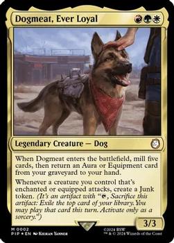 2024 Magic The Gathering Universes Beyond: Fallout #0002 Dogmeat, Ever Loyal Front