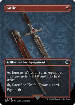 2024 Magic: The Gathering Ravnica: Clue Edition #0010 Knife Front