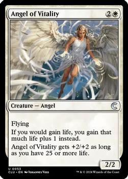 2024 Magic: The Gathering Ravnica: Clue Edition #0053 Angel of Vitality Front
