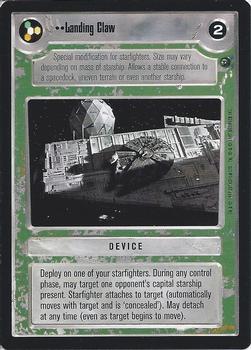 1997 Decipher Star Wars CCG Dagobah Limited #NNO Landing Claw Front