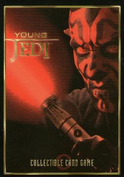 1999 Decipher Young Jedi: Menace of Darth Maul #138 Darth Maul's Starfighter, Sith Infiltrator Back