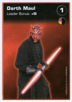 1999 Decipher Star Wars CCG Episode 1 #NNO Darth Maul Front