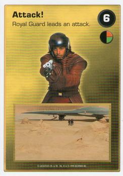 1999 Decipher Star Wars CCG Episode 1 #NNO Attack!  [6 Royal Guard O/G]           Attack: Tatooine Front