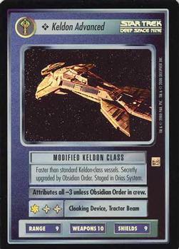 2000 Decipher Star Trek Reflections 1.0 #NNO Keldon Advanced Front