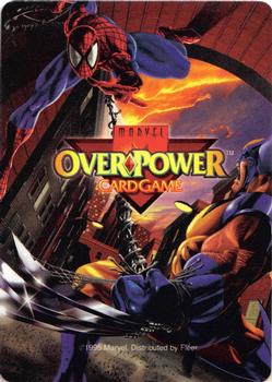 1995 Fleer Marvel Overpower #NNO Bishop - XSE Tactics Back