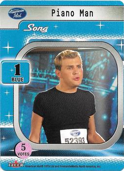 2004 Fleer American Idol Season 3 #NNO Piano Man Front