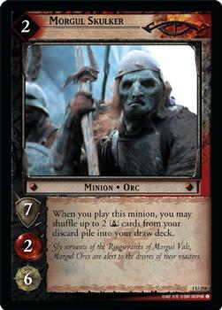 2001 Decipher Lord of the Rings CCG: Fellowship of the Ring #1U258 Morgul Skulker Front