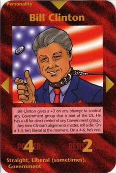 1995 Illuminati: New World Order - Factory #NNO Bill Clinton Front