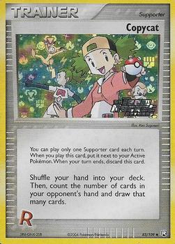 2004 Pokemon EX Team Rocket Returns #83/109 Copycat Front