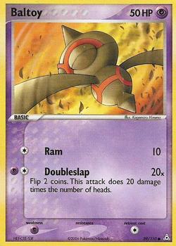 2006 Pokemon EX Holon Phantoms #59/110 Baltoy Front