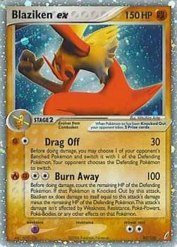 2006 Pokemon EX Crystal Guardians #90/100 Blaziken ex Front