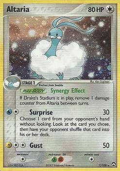 2007 Pokemon EX Power Keepers #2/108 Altaria Front