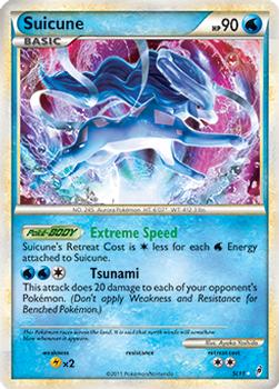 2011 Pokemon Call of Legends #SL11 Suicune Front