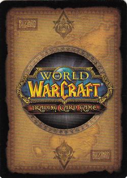 2010 Cryptozoic World of Warcraft Icecrown #18 Blood Plague Back