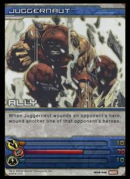 2008 Upper Deck Marvel Ultimate Battles #MUB-0048 Juggernaut Front