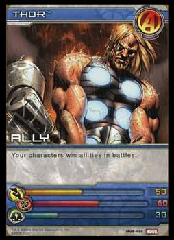2008 Upper Deck Marvel Ultimate Battles #MUB-0086 Thor Front