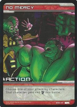 2008 Upper Deck Marvel Ultimate Battles #MUB-0103 No Mercy Front