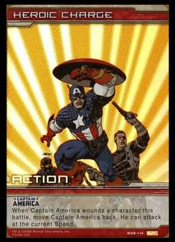 2008 Upper Deck Marvel Ultimate Battles #MUB-0118 Heroic Charge Front