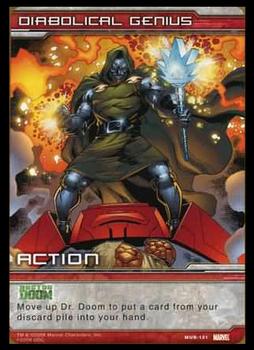 2008 Upper Deck Marvel Ultimate Battles #MUB-0121 Diabolical Genius Front