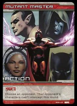 2008 Upper Deck Marvel Ultimate Battles #MUB-0135 Mutant Master Front