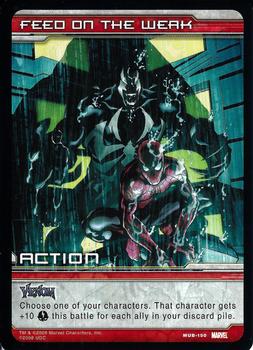 2008 Upper Deck Marvel Ultimate Battles #MUB-0150 Feed on the Weak Front