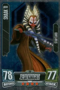 2011 Topps Star Wars Force Attax Series 2 #200 Shaak Ti Front