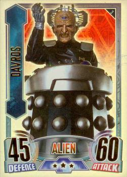 2013 Topps Alien Attax Doctor Who #3 Davros Front
