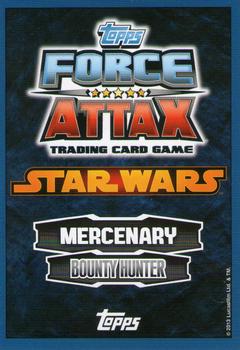 2013 Topps Force Attax Star Wars Movie Edition Series 4 #221 Embo Back