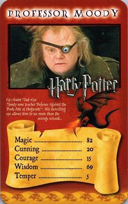2005 Top Trumps Specials Harry Potter and the Goblet of Fire #NNO Professor Moody Front