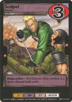 2004 Wizards of the Coast G.I. Joe #98 Scalpel Front