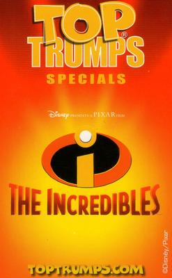 2004 Top Trumps The Incredibles #NNO Lucius Best Back